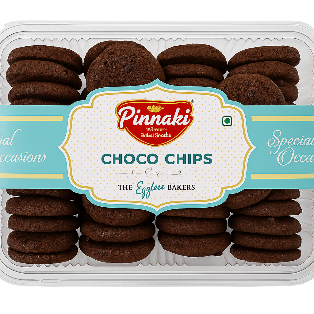 Pinnaki Choco Chips Cookies 500g