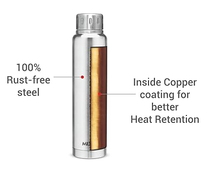 Milton Elfin 750 Thermosteel Bottle| Vacuum Insulated Bottle 1U | 750ML