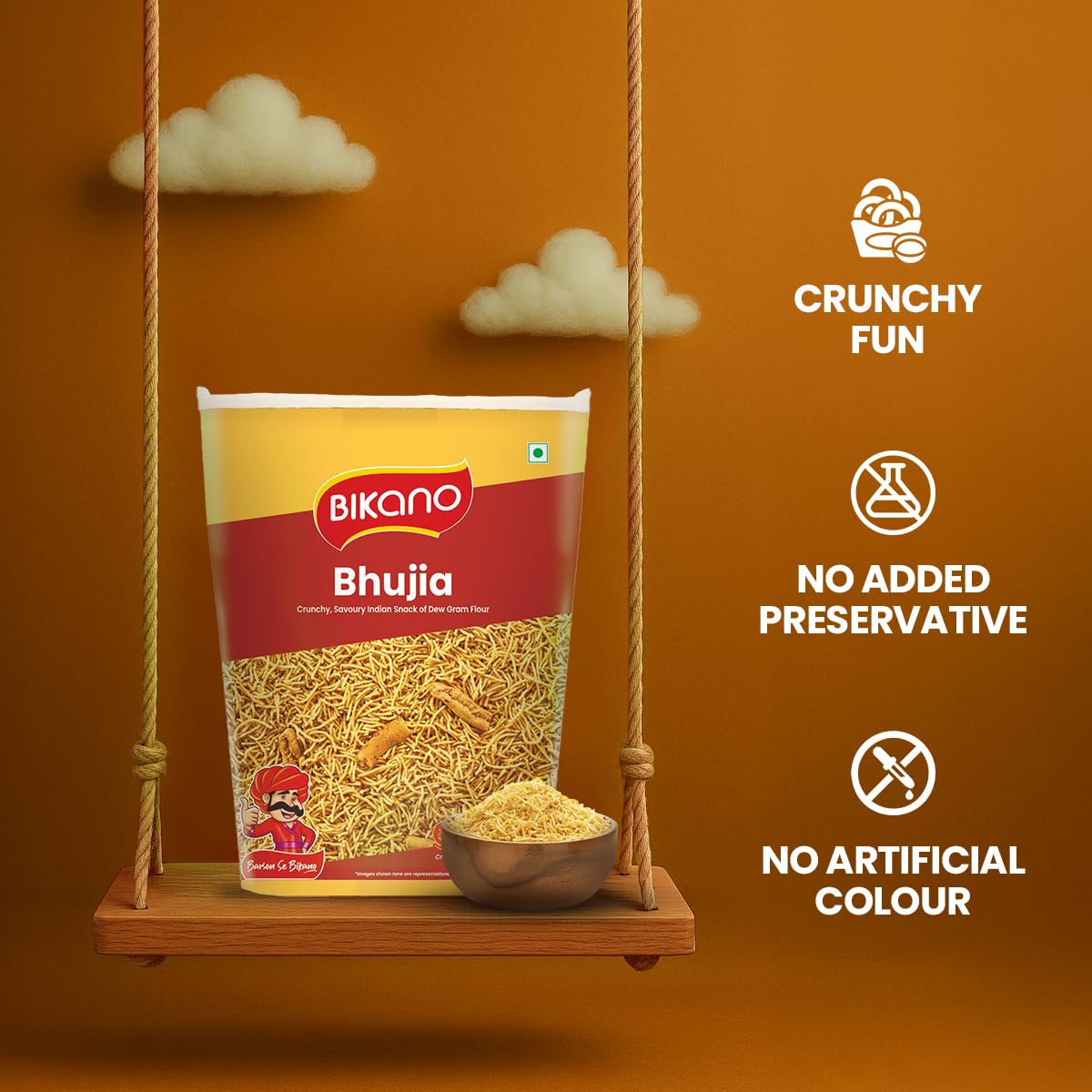 Bikano Bikaneri Bhujia 200g, 1kg