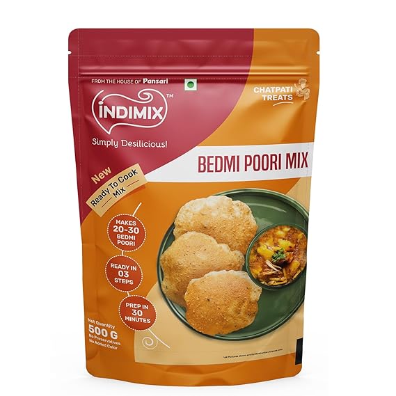 Pansari Indimix bedmi poori 500g