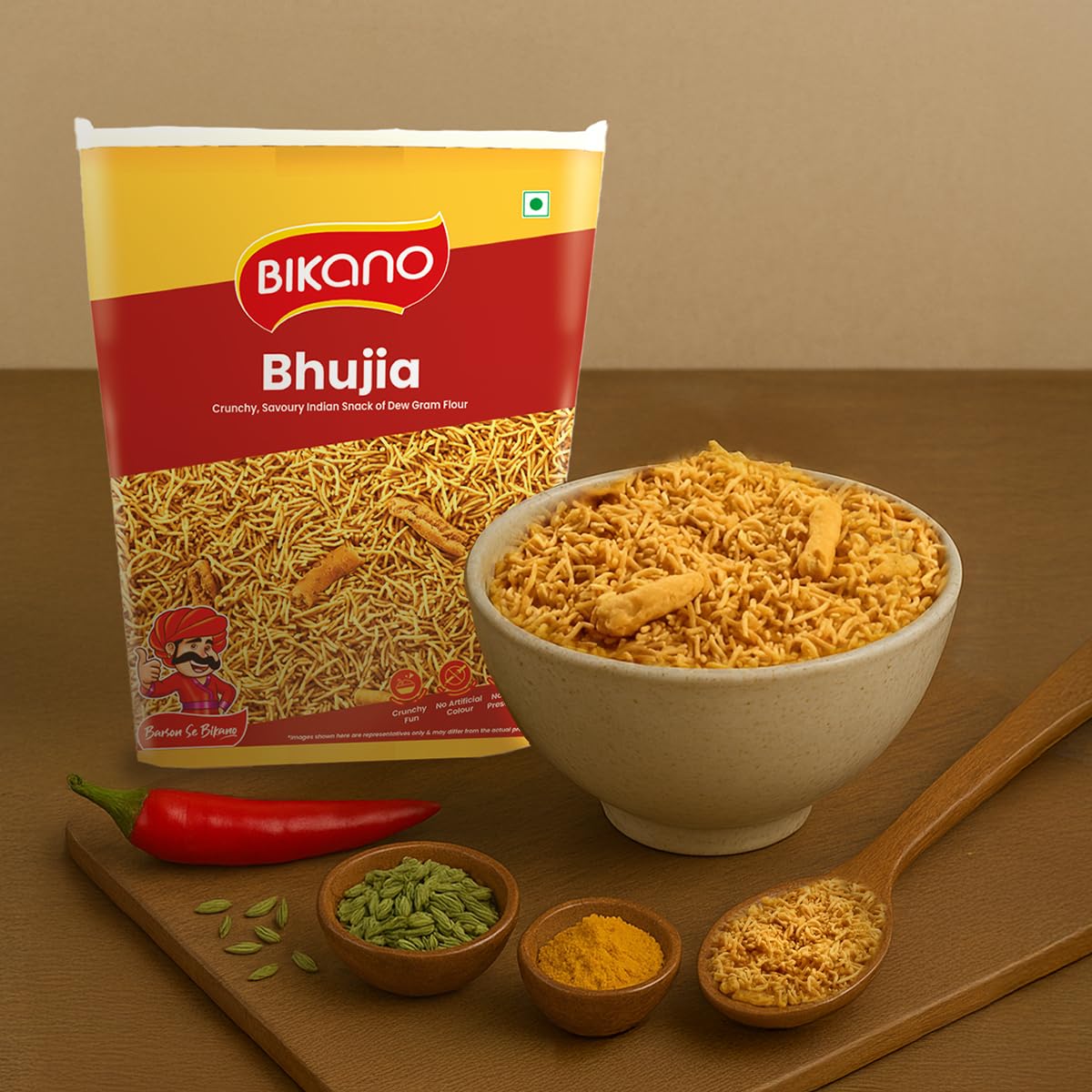 Bikano Bikaneri Bhujia 200g, 1kg