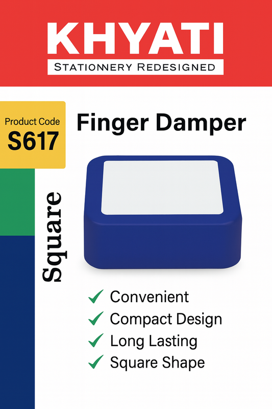 Khyati Finger Damper Square Mrp40