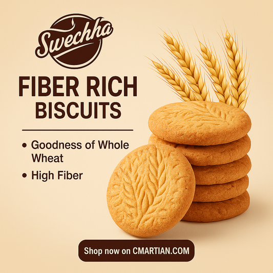 RCM Fiber Rich Biscuit 100g
