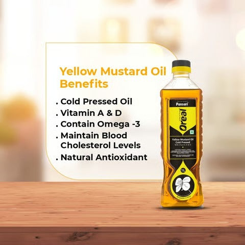 Pansari Oreal Yellow Mustard Oil 1L