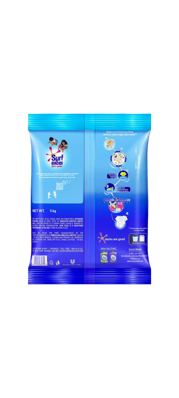 Surf Excel Easy Wash Detergent 5kg