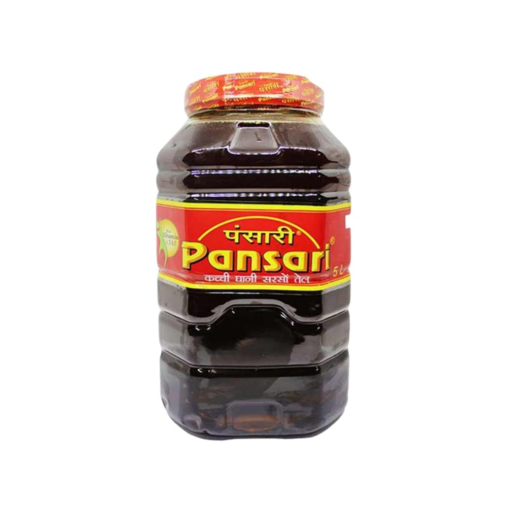 Pansari Mustard Kachi Ghani 5L JAR