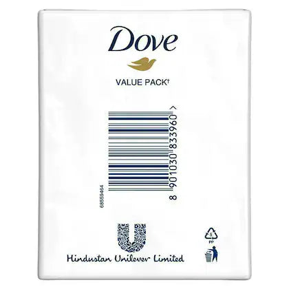 Dove Soap (3 x 125g)