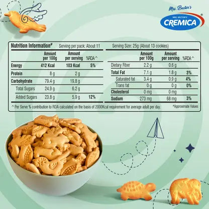 Cremica Animal Shaped Cracker