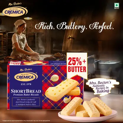 Cremica Shortbread 102g