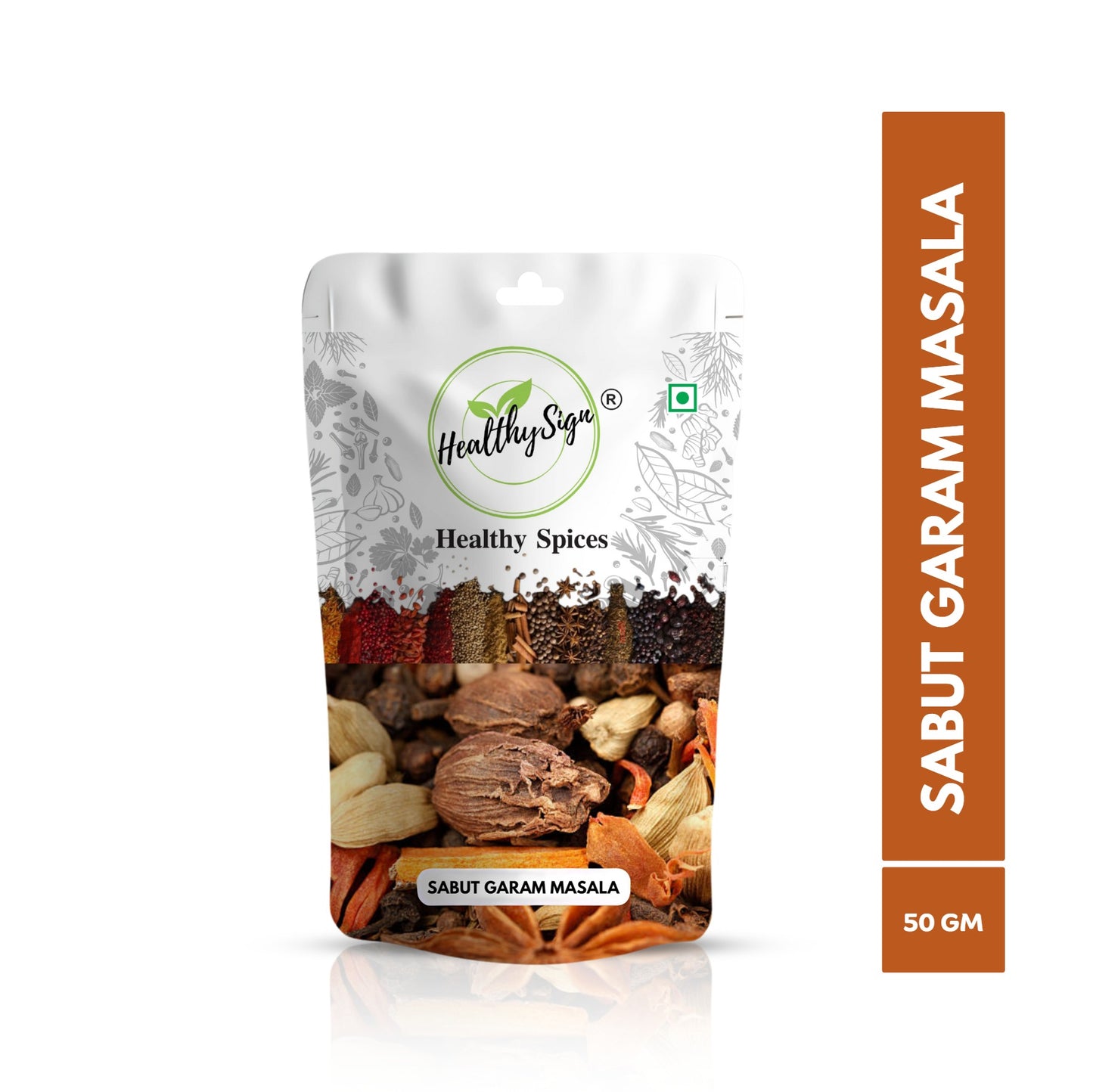 HealthySign Sabut Garam Masala 50g, 100g, 250g