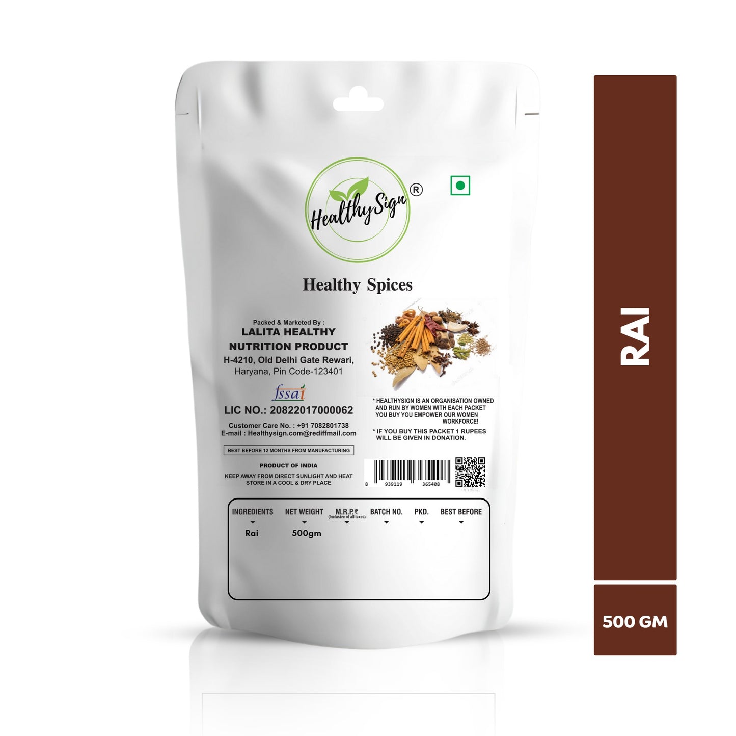 HealthySign Rai 100g, 200g, 500g