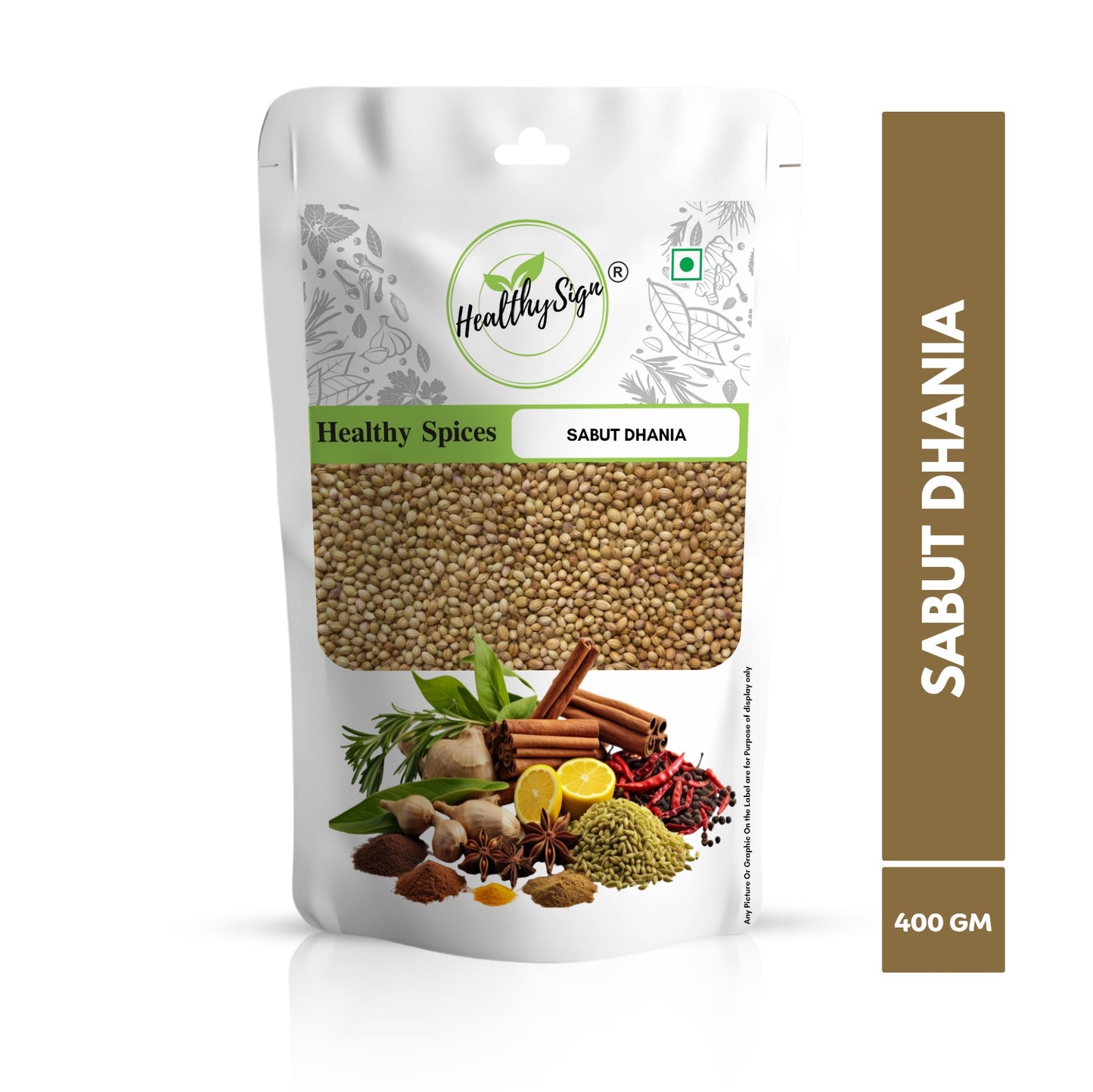 HealthySign sabut dhaniya 100g, 400g
