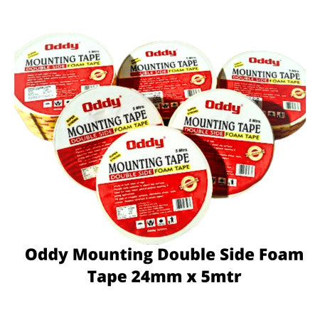 ODDY FOAM TAPE DOUBLE SIDE | FT-24 | 24mm | Roll of 5m |  1N