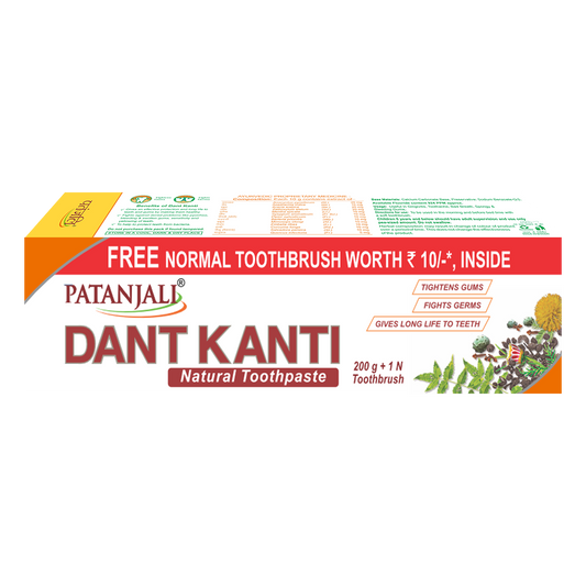 Patanjali Dant Kanti 200g+1N Toothbrush