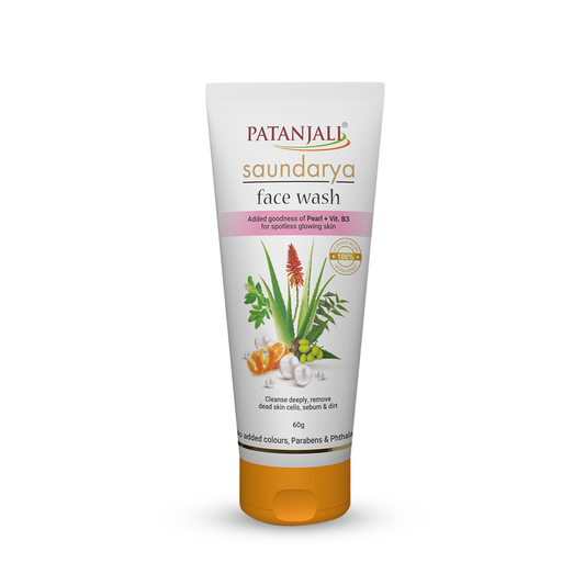 Patanjali Saundarya Face Wash 100g