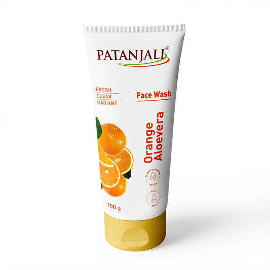 Patanjali Facewash Orange Aloevera 100g