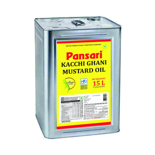Pansari Mustard Kachi Ghani 15L