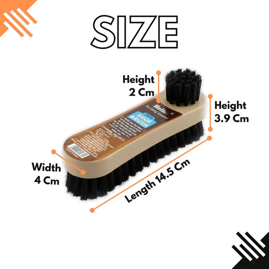 Helios Twin Shoe Brush