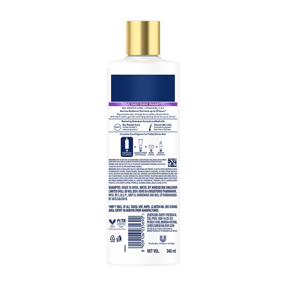Dove Shampoo 340ml