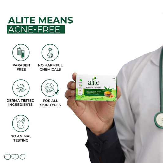 Leeford Alite Neem & Turmeric Soap 75g