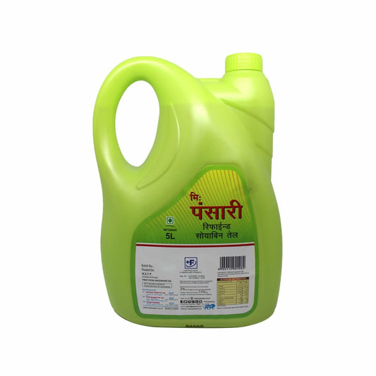 Pansari Refined Soyabean Oil 5l