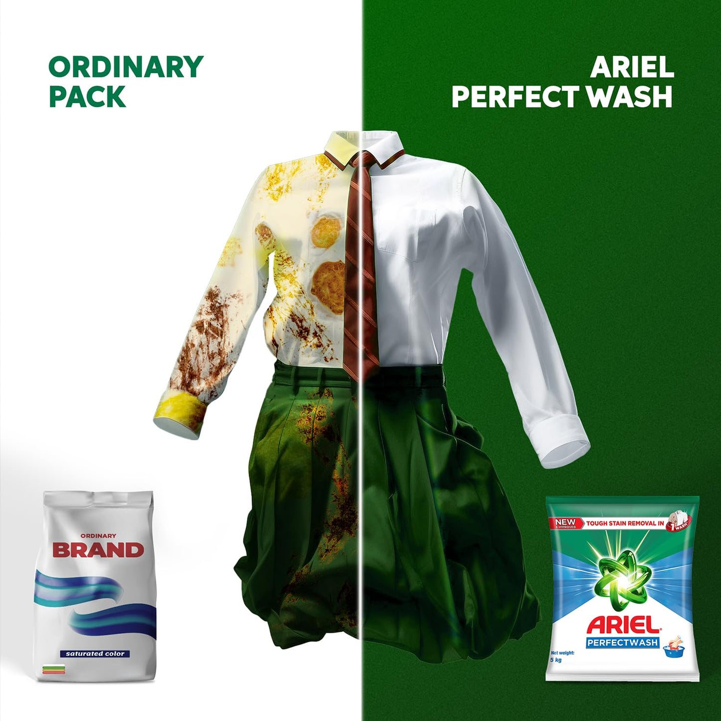 Arial Perfectwash | Tough Stain Removal | 5kg