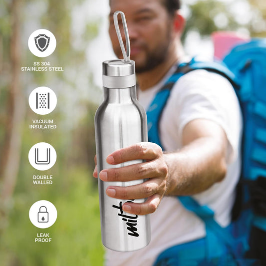 Milton Smarty600 Thermosteel Bottle 1U | Vacuum Insulated Bottle | 490ML