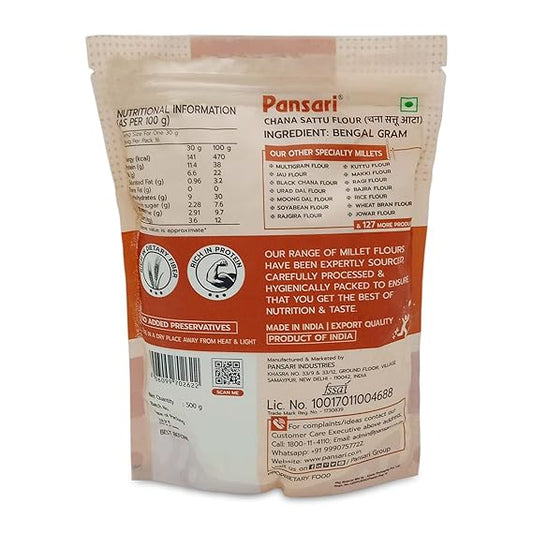 Pansari Chana Sattu Flour 500g