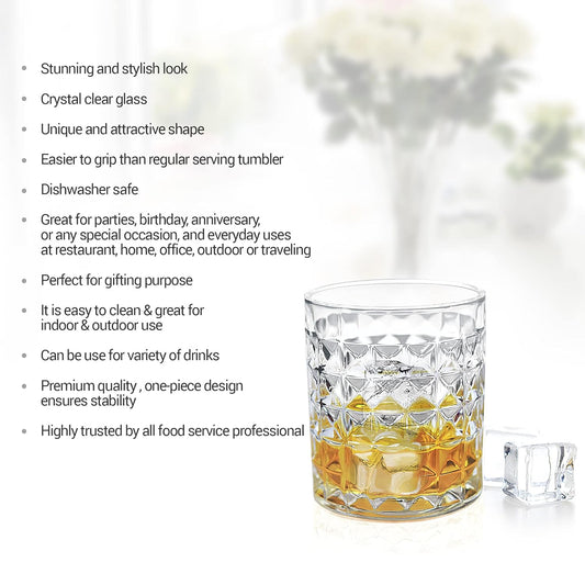Milton Treo Cairn Whisky Tumbler Set | 6Pcs