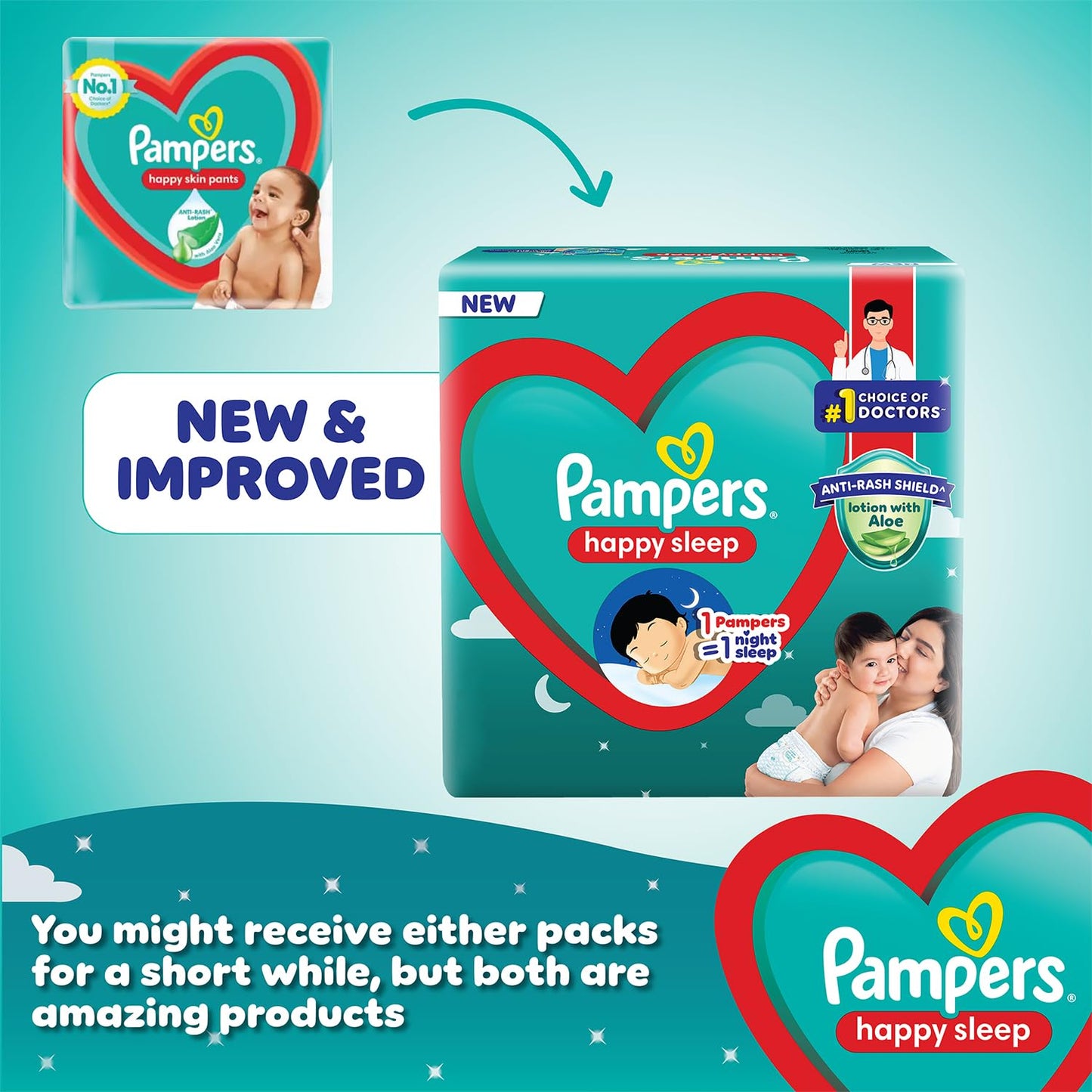 Pampers Happy Sleep XXL | 18 Pants l