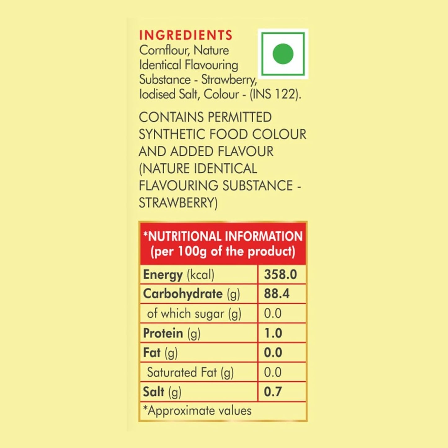 Weikfield Custard Powder 100g