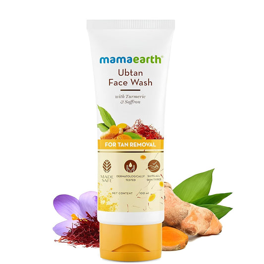 Mamaearth Ubtan Natural Glow FaceWash 100ml