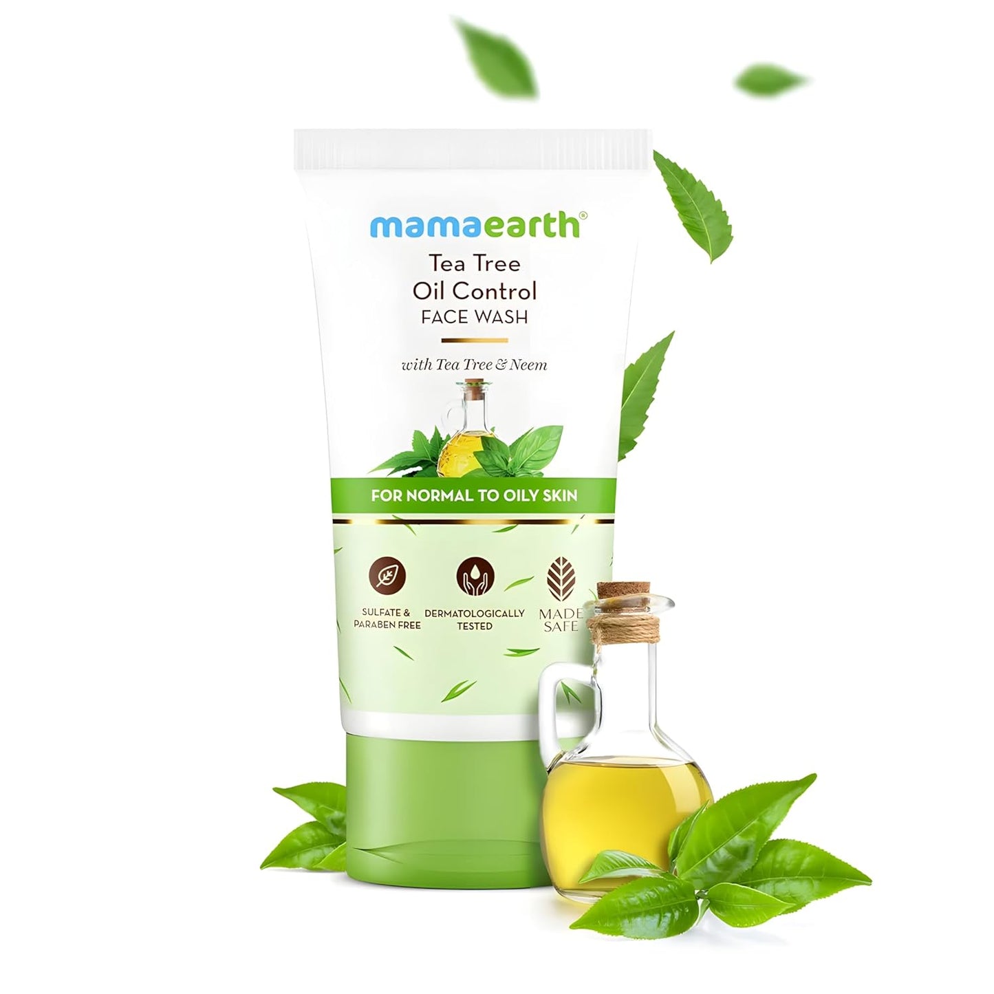 Mamaearth Tea Tree & Neem Face Wash 100ml