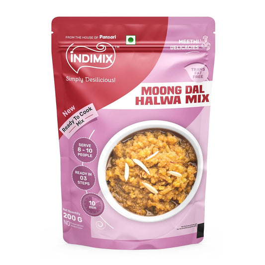 Pansari Indimix Moong Dal Halwa Mix  500g