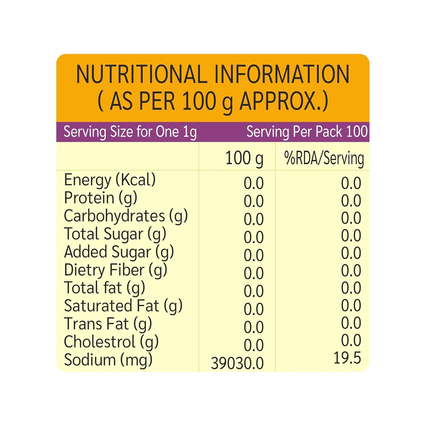 Pansari Shasha Kala Namak 200g