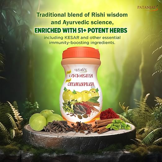 Patanjali Special Chyawanprash 1Kg + Honey 100 g