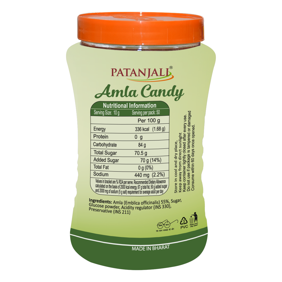 Patanjali Amla Candy 500g
