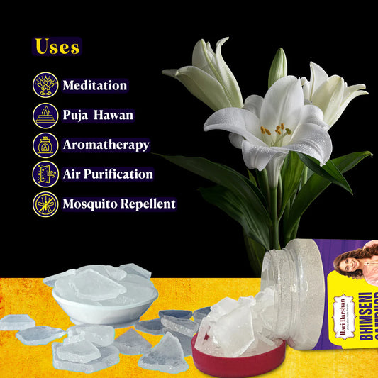 Hari Darshan Bhimseni Camphor 50g