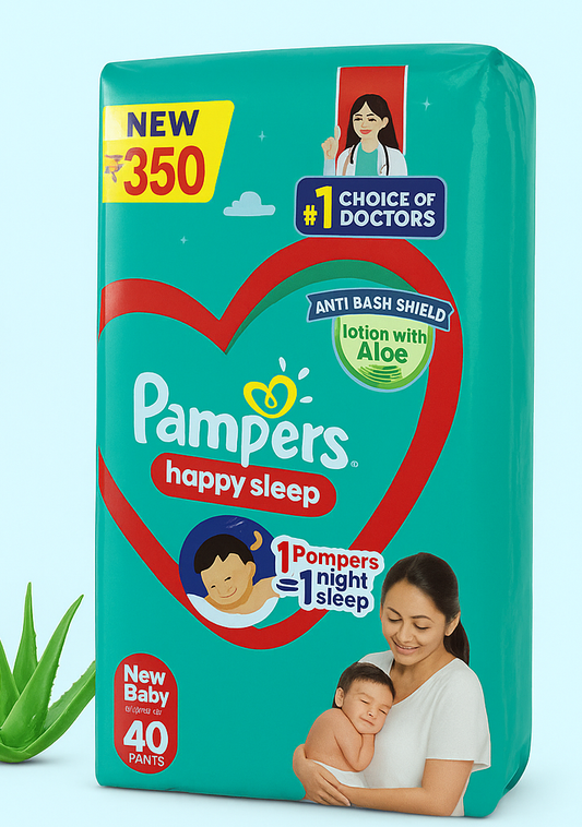 Pampers Happy Sleep New Born | 40 Pants