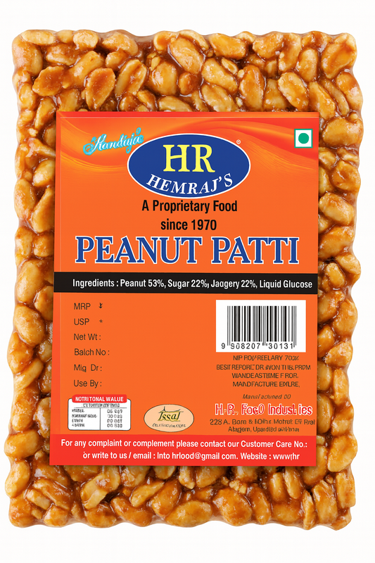 HR Peanut Patti (Gajak) 175g