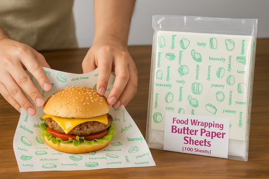 Butter Paper Sheets |Paper Square (pack of 100pcs)