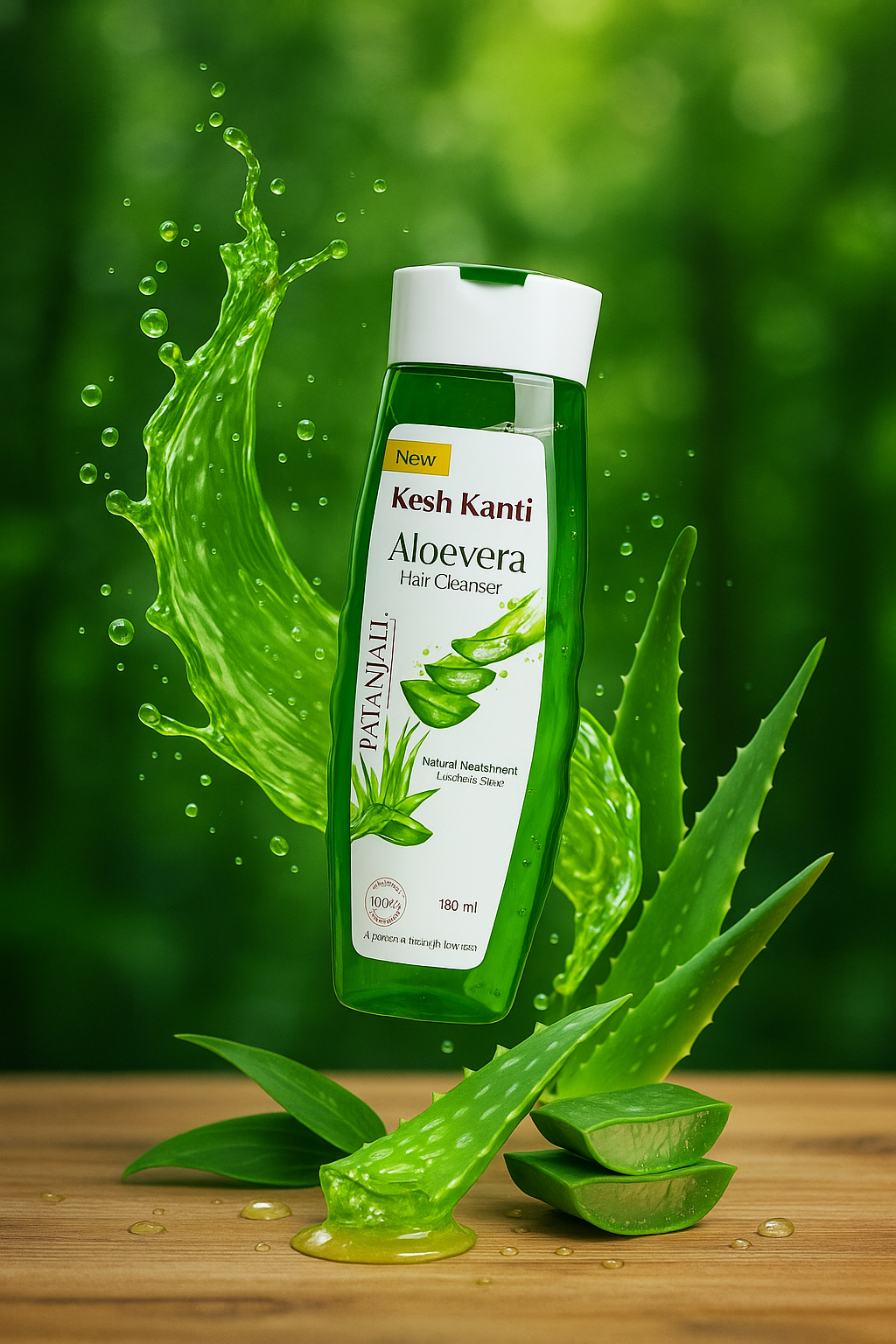 Patanjali Kesh Kanti Alovera Hair Cleanser 180 ml