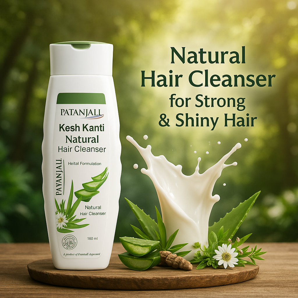Patanjali Kesh Kanti Natural Hair Cleanser 180ml