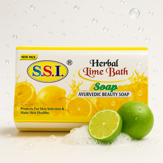 SSI Herbal Lime Bath Soap 150g
