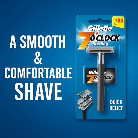 Gillette 7o'Clock Sterling