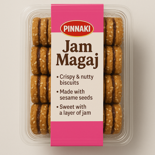 Pinnaki Jam Magaj Cookies 500g