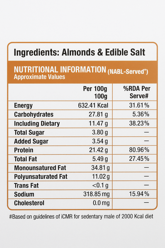 A Cube Almonds 250g