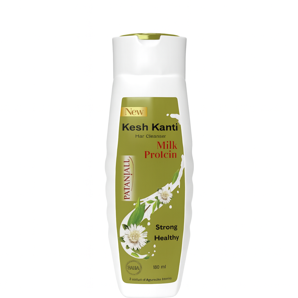 Patanjali Kesh Kanti Milk Protien Hair Cleanser | Strong & Healthy | 180ml