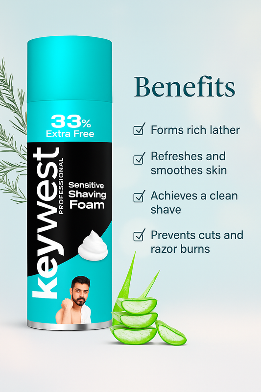 Keywest Sensitive Shaving Form 400ml