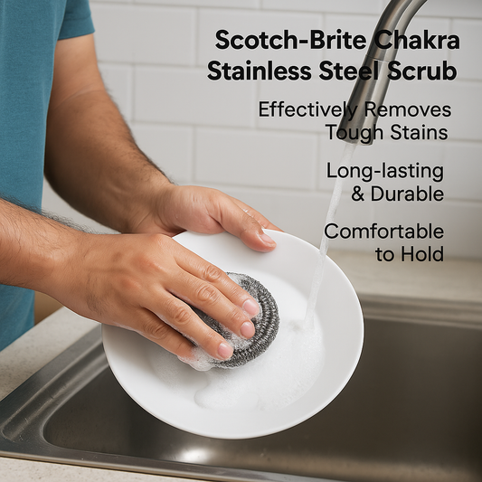 ChakraStainless Steel Scrubber Mrp20